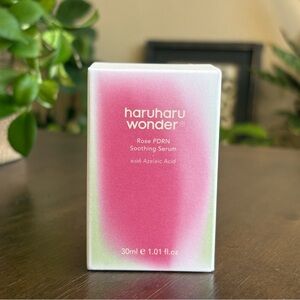 New in Box! Haruharu Wonder Rose PDRN Soothing Serum with Azelaic Acid 30ml